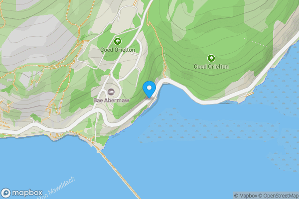 Map location for Lawrenny Lodge, Aberamffra Road, Barmouth, Gwynedd, LL42 1SU