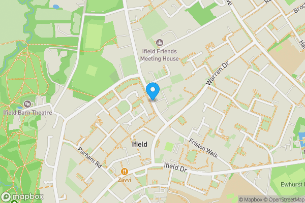 Map location for The Gables Nursing Home, Ifield Green, Ifield, Crawley, West Sussex, RH11 0NU