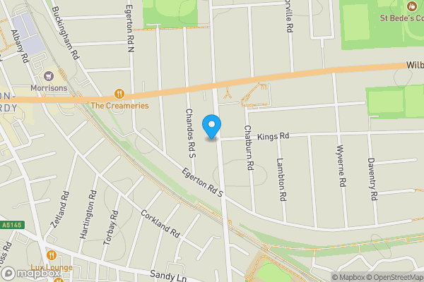 Map location for 100 St. Werburghs Road, Chorlton, Manchester, Greater Manchester M21 0UL