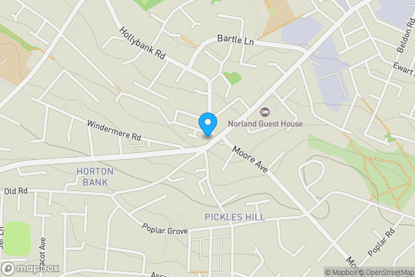 Map location for 896A Great Horton Road Bradford BD7 4RE