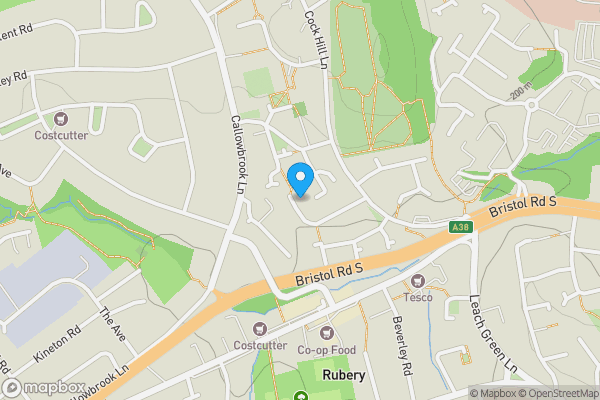 Map location for 31 Rubery Farm Grove, Rednal, Birmingham, West Midlands, B45 9RL