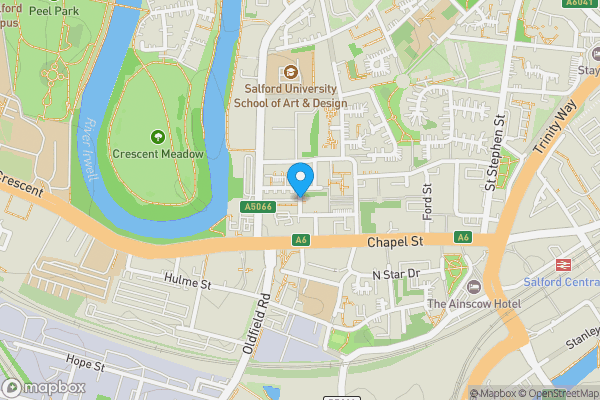 Map location for Wilton Place, Salford, Lancashire, M3 6WE