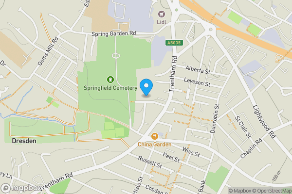 Map location for Rydal House, 6 Spratslade Drive, Stoke-on-Trent, ST3 4DZ