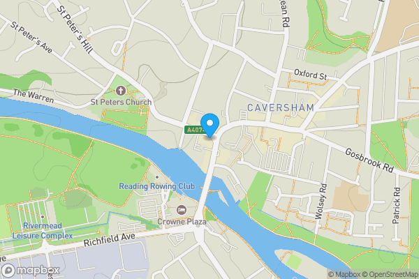 Map location for 2-4 Church Road, Reading, Berkshire RG4 7AE