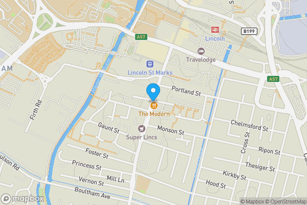 Map location for High Street, Lincoln, Lincolnshire, LN5 7TE