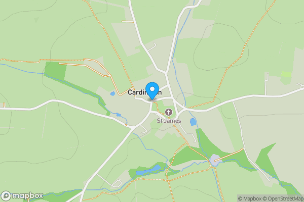Map location for Land at Cwm Cottage, Cardington, Church Stretton, SY6 7HW