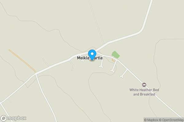 Map location for Market Cottage, Meikle Wartle, Inverurie, AB51 5AA