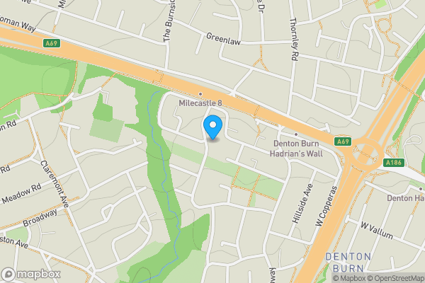 Map location for 74 Falstone Avenue, Newcastle upon Tyne, Tyne and Wear, NE15 7SG