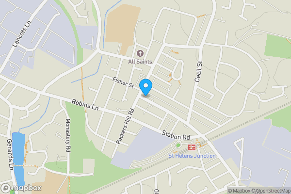 Map location for 7 & 9 Junction Lane, St. Helens, Merseyside, WA9 3JN