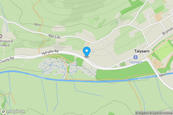 Map location for Halfway House, Hyfrydle Road Talysarn, Caernarfon, Gwynedd, LL54 6HG