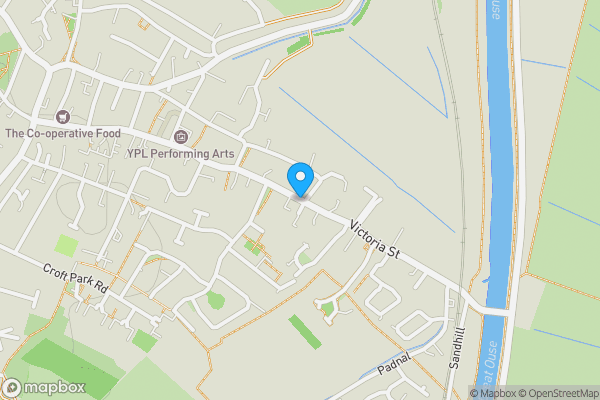 Map location for Victoria Street, Ely, Cambridgeshire, CB6 1NA