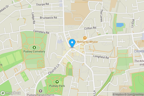 Map location for 10.23 Acre Plot at Wild Grove Farm, Wild Grove, Pudsey, West Yorkshire, LS28 8HQ