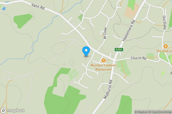 Map location for Ash Grove, Fernhurst, West Sussex, GU27 3HL