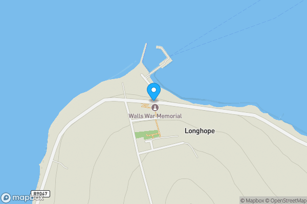 Map location for The Old Custom House, Longhope, Stromness, Orkney KW16 3PG