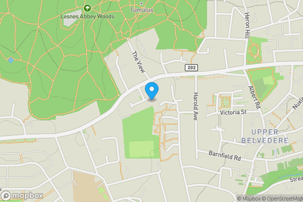 Map location for 21, Tyeshurst Close, ABBEY WOOD, London, SE2 0DZ