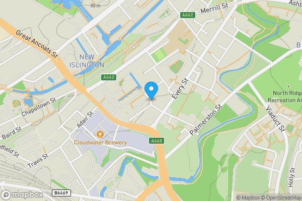 Map location for Isaac Way, Manchester, Lancashire, M4 7EF