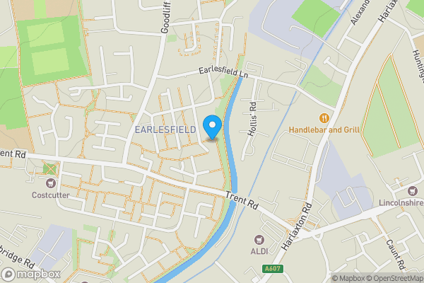 Map location for 23 Mallard Court, Grantham, Lincolnshire, NG31 7RW