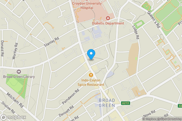 Map location for Flat 138, City House, 420 London Road, Croydon CR0 2NT