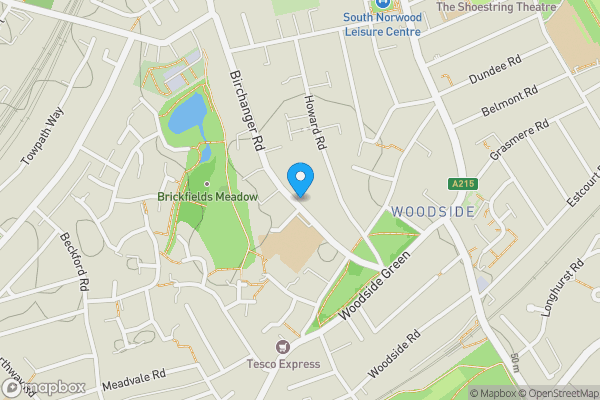 Map location for Birchanger Road, London, Greater London, SE25 5DE