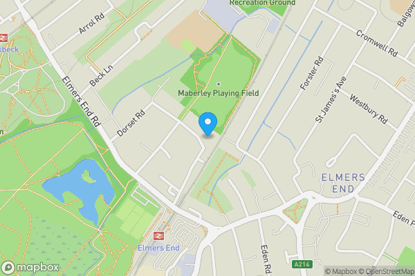 Map location for Garage at 1 The Chestnuts, Gwydor Road, Beckenham, Kent, BR3 4DU