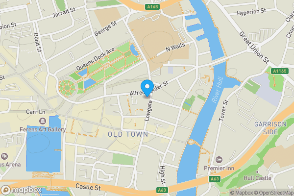 Map location for 19 City Exchange, Lowgate, HULL, East Yorkshire, HU1 1AA