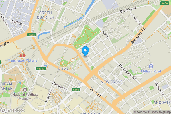 Map location for 509 The Linx Building, 25 Simpson Street, Manchester, Greater Manchester, M4 4AS