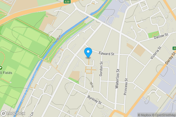 Map location for Trent, Staffordshire, DE14 2HU