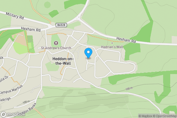 Map location for 8A, Heddon-on-the- Wall, Northumberland, NE15 0DZ