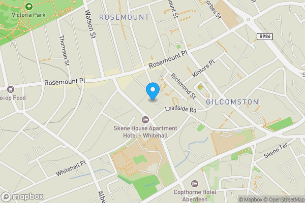 Map location for 9G Short Loanings, Aberdeen, AB25 2TA