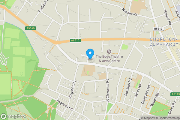 Map location for Flat 18, Churchfield, 8 Edge Lane, Manchester, Greater Manchester, M21 9JF