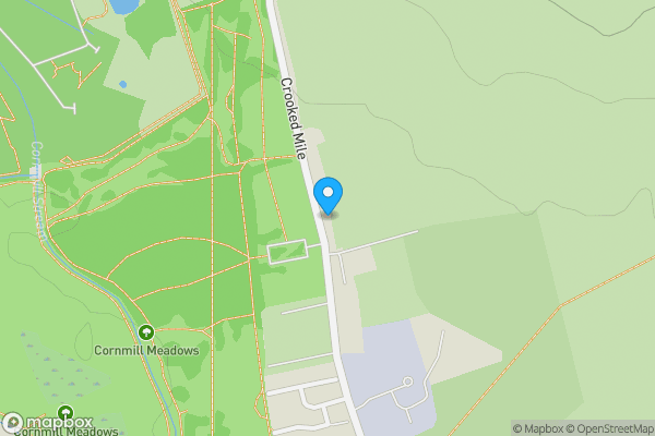 Map location for 174 Crooked Mile, Waltham Abbey, Essex, EN9 2ES