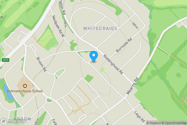 Map location for Plot 2, Broomfield Road, Balornock, Glasgow, G21 3HN