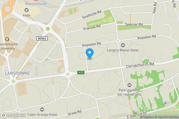 Map location for Flat 4, 2 Annerley Road, Bournemouth , BH1 3PG
