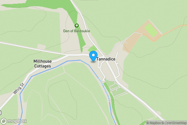 Map location for 12 South Esk Road, Tannadice, Forfar, DD8  3SH