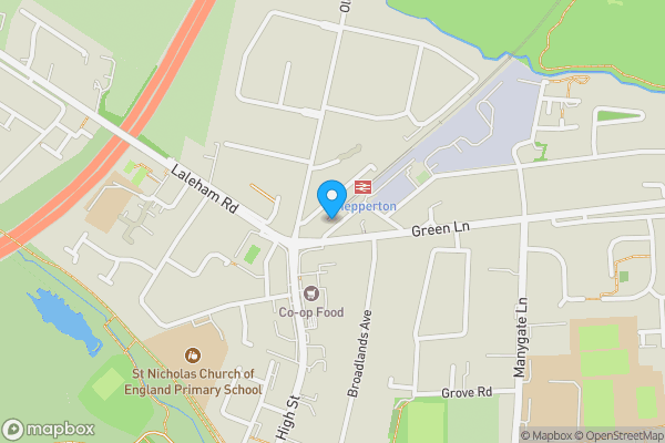 Map location for Terminal House, Station Approach, Shepperton, Surrey, TW17 8AS