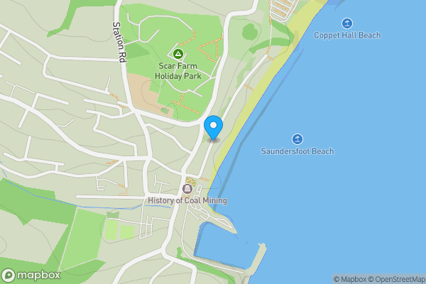 Map location for Smugglers Cottage The Strand, Saundersfoot, SA69 9ET