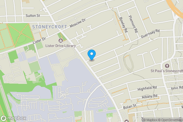Map location for 4 Guernsey Road, Tuebrook, Liverpool L13 6RZ