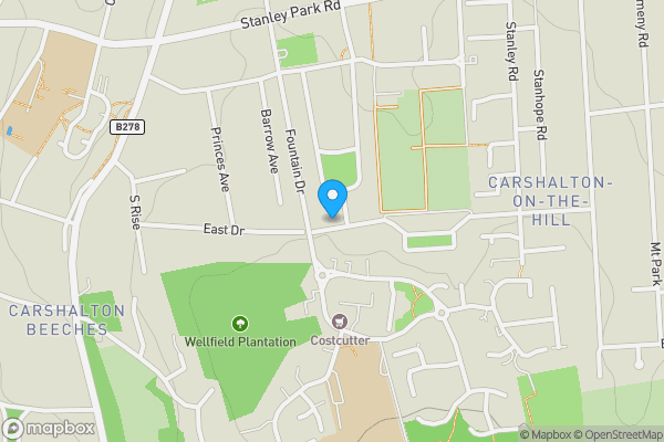 Map location for 4 Dingwall Road, Carshalton, Surrey, SM5 4LY