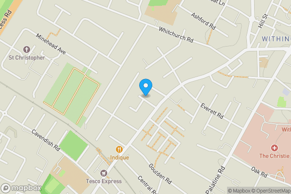 Map location for Flat 2, 8 Malvern Grove, Withington, Manchester, Greater Manchester M20 1HT