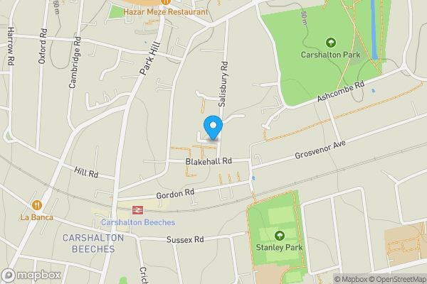 Map location for Parker Close, Carshalton, Surrey, SM5 3HF