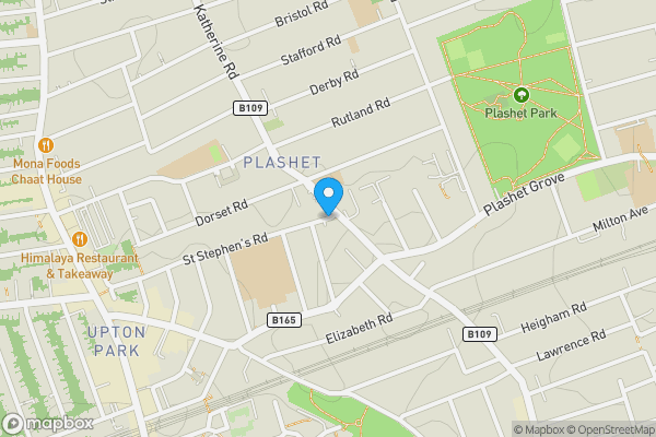 Map location for St. Stephen's Road, London, London, E6 1AT