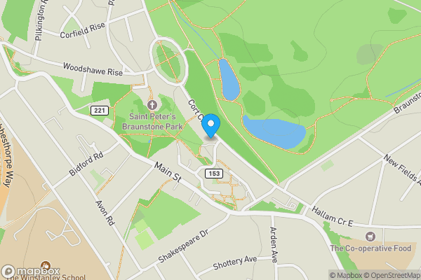 Map location for 211 Cort Crescent, Leicester LE3 1QN