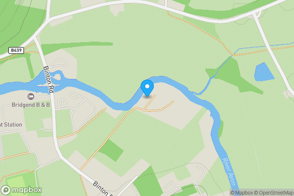 Map location for The Chalet Binton Road, Stratford upon Avon, CV37 8PR