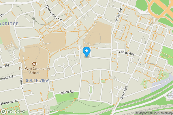 Map location for 41 Baynard Close, Basingstoke, Hampshire, RG21 5LP