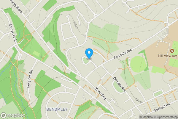 Map location for Rockley Close, Huddersfield, West Yorkshire, HD5 8NS