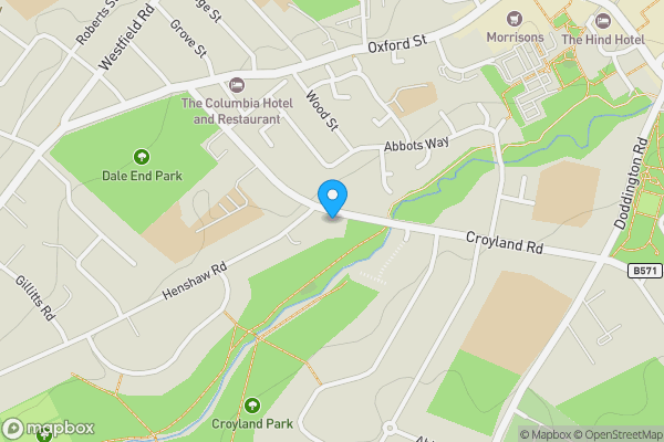 Map location for -
