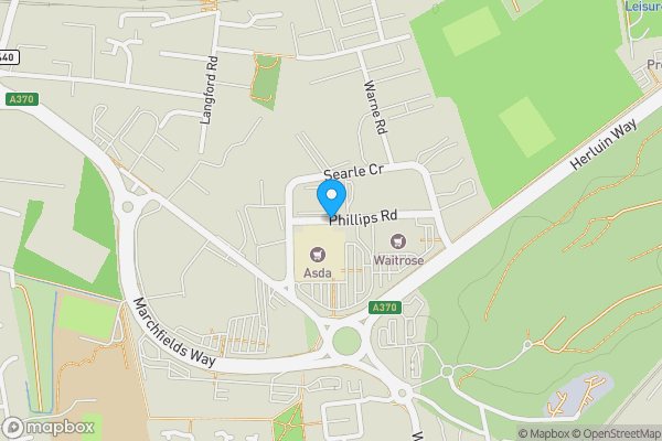 Map location for 13 Phillips Road, Weston-super-mare, Avon, BS23 3UZ