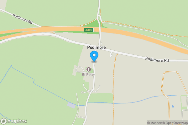 Map location for Church Street, Ilchester, Yeovil, Somerset, BA22