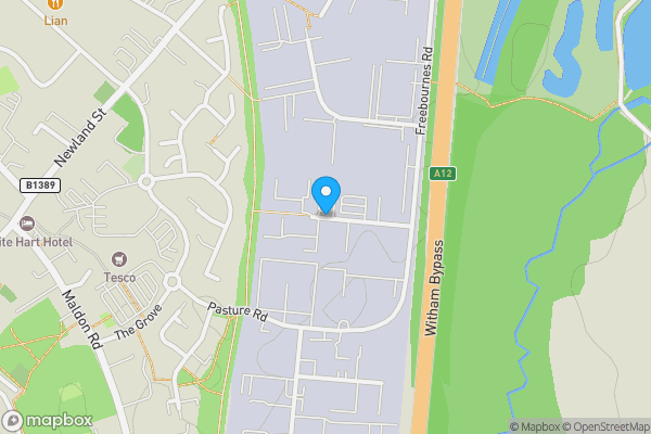 Map location for Wheaton Road, Witham, Essex, CM8 3UJ