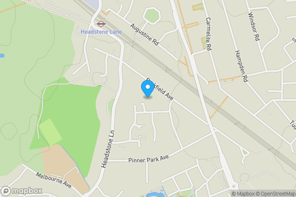 Map location for 9 Temsford Close, North Harrow, HA2 6LB